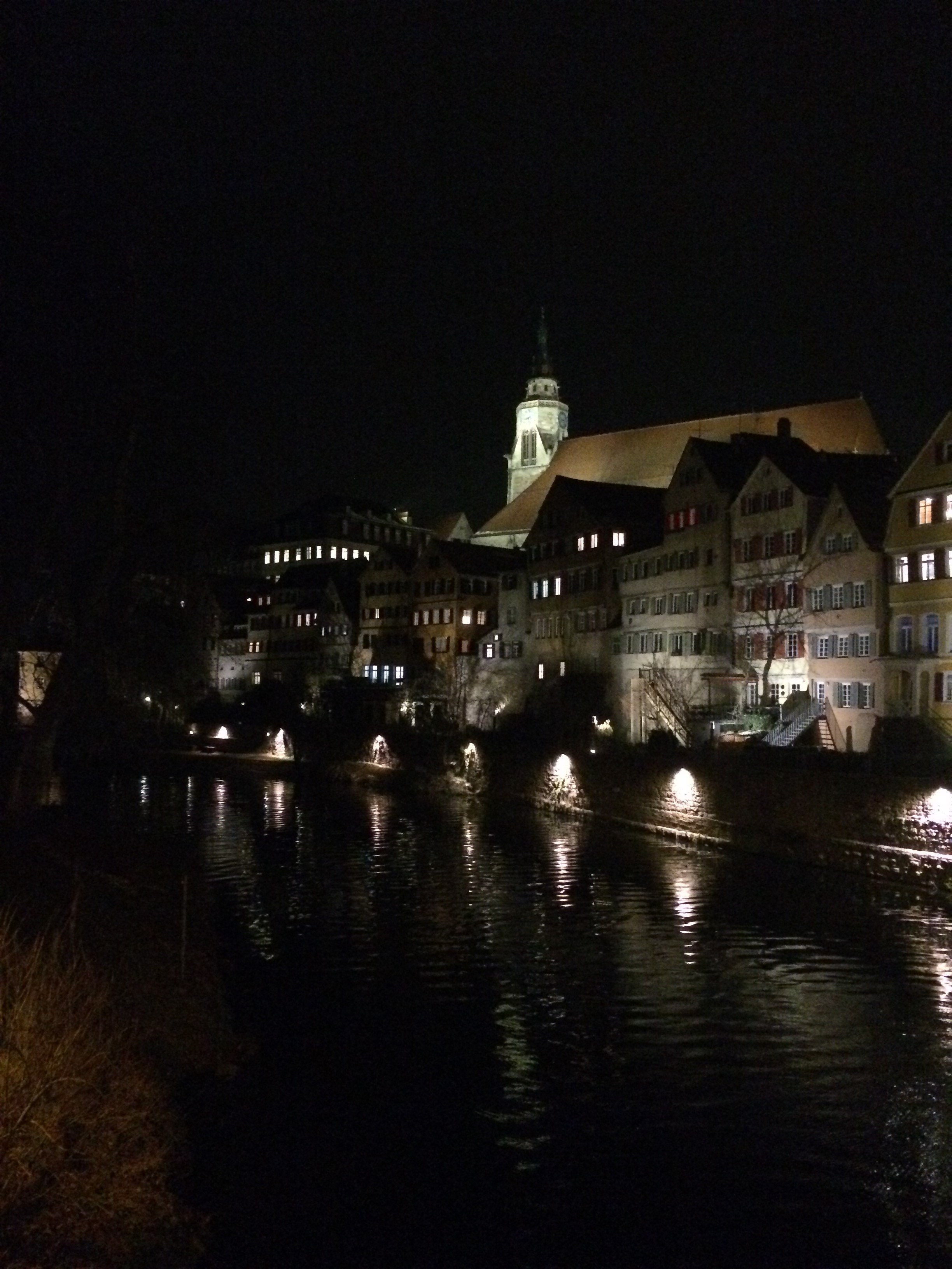 Tübingen by night